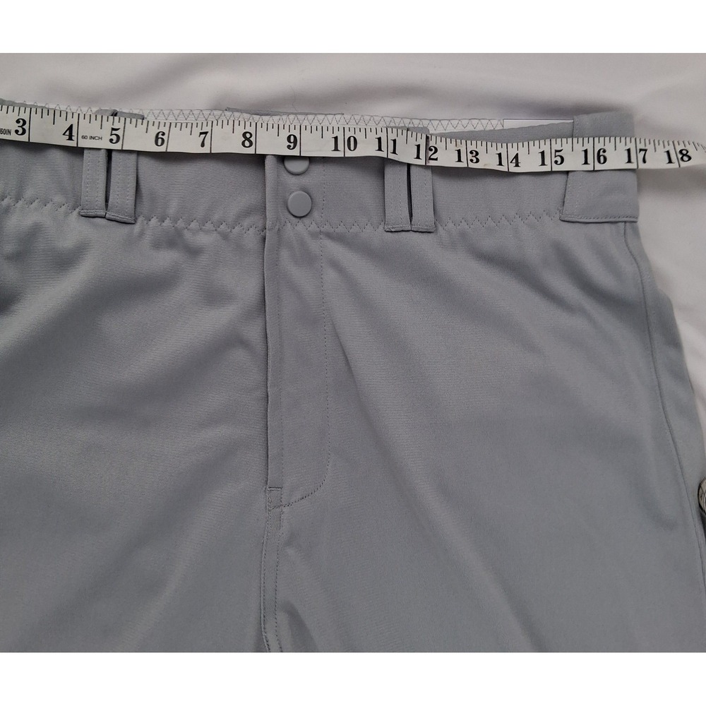 Baseball Tapered Pants Grey Adult Large DBB-SB100A-S01 Mens New - Picture 11 of 13